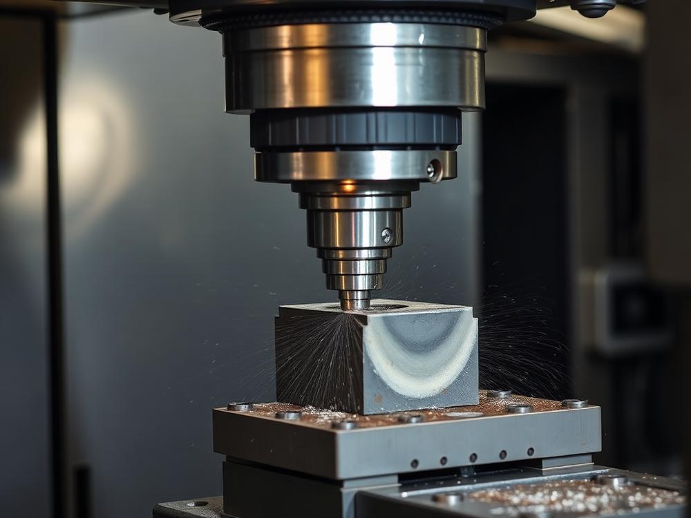 Fresa CNC — fresamento de bloco